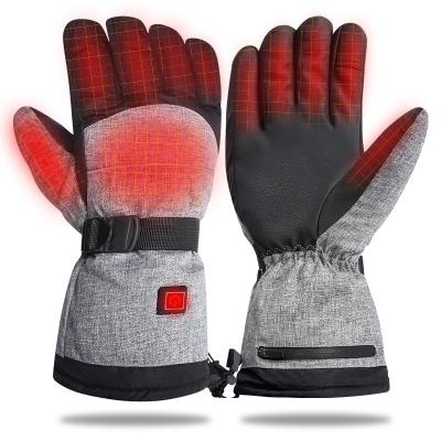 China Keep Winter 5000mAh Rechargeable Battery Ski Heated Warm Electrical Glove Warm for Outdoor Sport Cold Weather for sale