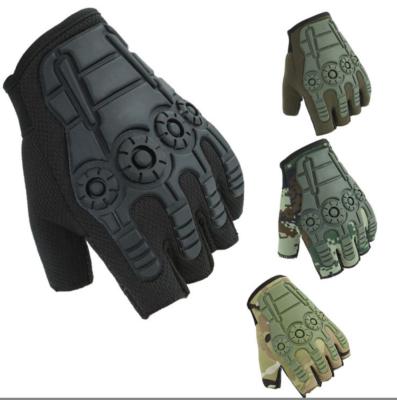 China Breathable Riding Cycling Gloves Motorcycle Sports Bike Unisex Gloves Half Finger for sale