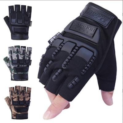 China Unisex Made In China Black Slip Resistance Wear Resistance Cycling Cycling Gloves for sale