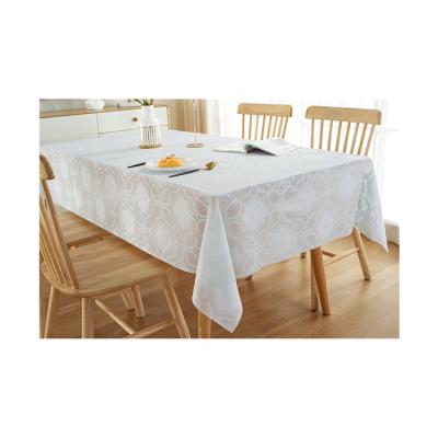 China Factory wholesale professional waterproof HD pattern transparent PVC lace tablecloth for decoration in roll for sale