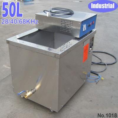 China 50L Non-Toxic Industrial Parts Washer Ultrasonic Washing Machine For Automotive Parts for sale