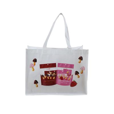 China Promotional Tote Shopping Non Woven Fabric Eco Friendly Reusable Custom PP Laminated Bag Eco Friendly Bag for sale