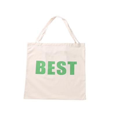 China Fashion Eco-friendly New Design Custom Logo Color Cotton Handles Printed Tote Bag Canvas Tote Shoulder Bags for sale