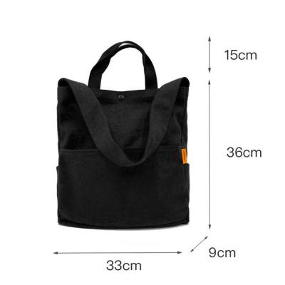 China Eco-Friendly High-end Good Quality Eco-Friendly Durable Organic Cotton Shopping Tote Canvas Fashion Bag for sale