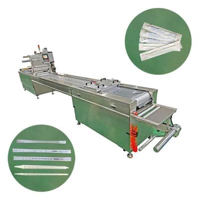 China Automatic Food Stretch Film Packaging Machine for sale