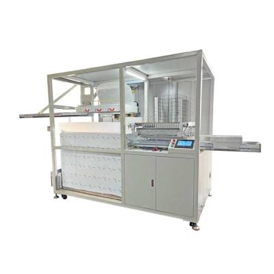 China Hanger Sticking & Flocking Automatic Plastic Hanger Making Machine for sale