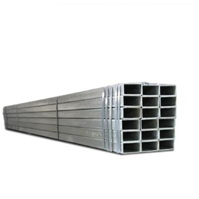 China Hot-dip galvanized steel carbon-welded seamless galvanized steel square pipe for building materials for sale