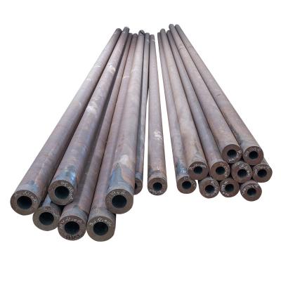 China Hot Rolled Carbon Seamless Steel Pipe ST37 ST52 1020 1045 A106B Fluid Pipe for sale