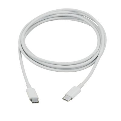 China MP3/MP4 Player Type C To Type C Data Cable 5V 3A 60w White PD USB-C Fast Charging Cable For Computer For Phone for sale