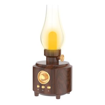 China Unique BT Visual Sound Home Speaker Call Kerosene Lamp Wireless Speaker Tending Products 2021 New Arrivals Multifunctional Speaker FM for sale