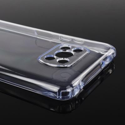 China Luxury Shockproof Drop-resistant Mobile Phone Cover For Xiaomi Poco X3, Thicken Full TPU Protector Back Cover For poco x3 Clear Soft Case for sale