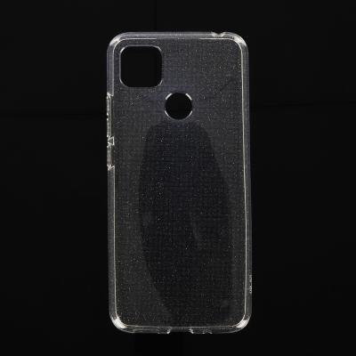 China Diamond Shining Powder Shockproof Mobile Phone Case For Xiaomi Redmi 9C, Star Bling Silicone TPU Back Cover For Redmi 9C for sale