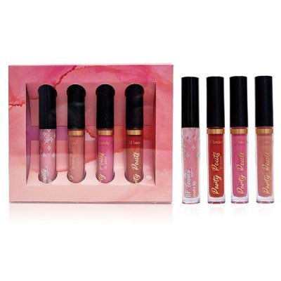 China Sunscreen Matte Liquid Lipstick Set Durable Waterproof for sale