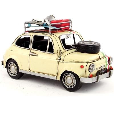 China High quality hot sale Europe 2021 vintage iron iron crafts model 1965 travel car decoration attractive gift for sale