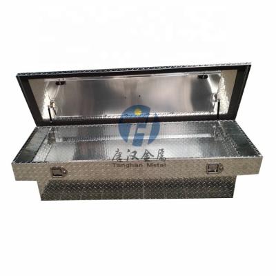 China Custom Heavy Duty Waterproof Aluminum Controller Dish Heavy Duty Waterproof Tool Storage Box For Pickup/Ute Truck for sale