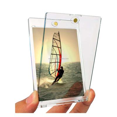 China The Other Trading Card UV Protection Display Stand Card Case for sale