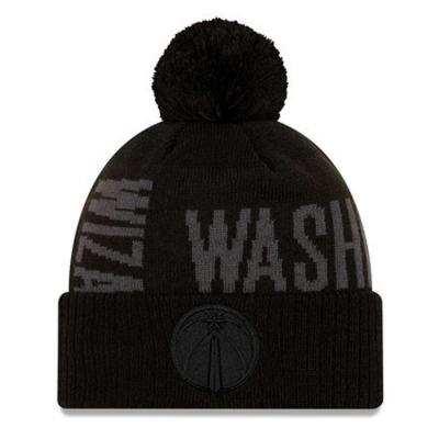 China JOINT OEM Customized Jacquard Knit Hat With Embroidery Logo And Pompom for sale