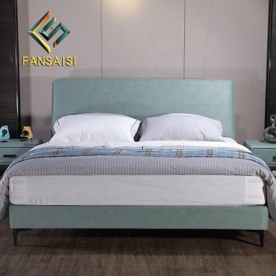 China Combination Adjustable Modern Minimalist Bedroom Comfortable Cloth Bed (Size) Set Minimalist Furniture High-end Customization for sale