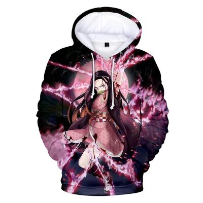 China Regular Anime Demon Slayer Kimetsu no Yaiba 3D Printed Hoodies Men Women Harajuku Sweatshirts Boys Girls Tracksuits Clothes for sale