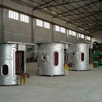 China Steel Iron Cast Iron Melting Furnaces, Scrap Iron Melting Furnace, Cast Iron Melting Induction Furnace for sale