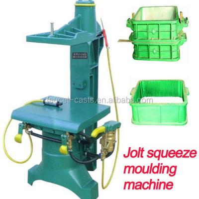 China brass & non-ferroalloy casting brass & non-ferroalloy casting foundry equipment ZJZ1 Pneumatic Jerk Compression Molding Machine for sale