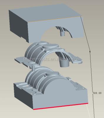 China High Quality Professional Metal Design Casting Ingot Mold Machine for sale