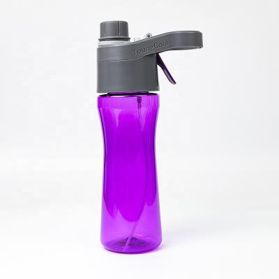 China OEM Sustainable Super Fine Mist Spray Bottle, Press Mist Design, 18 oz, Purple for sale