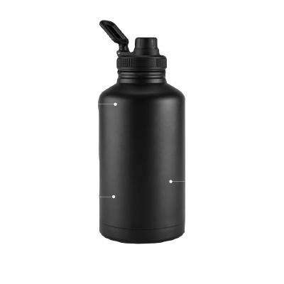 China 64oz Thermos Water Bottle Vacuum Beer Shaker Insulater Water Bottle PORTABLE Stainless Steel Water Bottle for sale