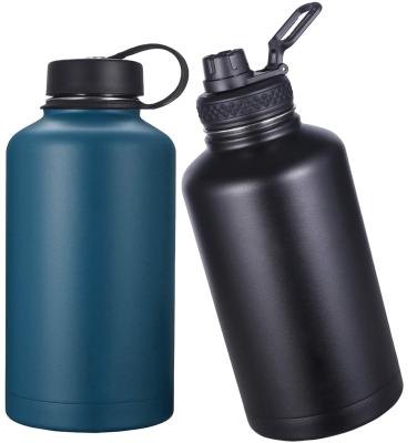 China BPA Free 64 oz 18/8 Stainless Steel PORTABLE Leakproof Water Bottle with Custom Logo for sale