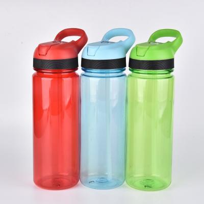 China 700ml Tritan Disposable Sports Water Bottle With Filp Top for sale