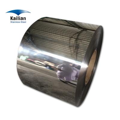 China Pipe Making Cooling Coil Roll Quality Aisi 304 2b Cold Rolled Stainless Steel Coils for sale