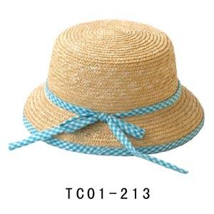 China 10cm Brim Beige Sun Hats For Kids For Seashore , 56cm Straw Braid for sale