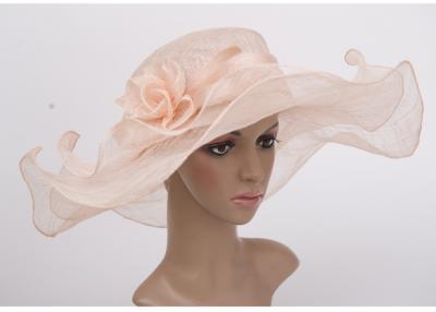 Chine chapeaux mous de thé de dames de bord de 15cm/chapeaux thé de rose pour des filles à vendre