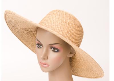 China 15cm Gradient Large Brim elegant church hats For Leisure / Protection for sale