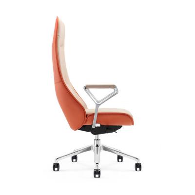 China High Quality Modern Home Office Chair Ergonomic Leather Rotating Executive for sale