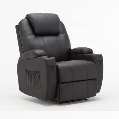 China Hot Selling Anji Massage Recliner Chair Leather Recliner Sofa Reclining Chair for sale