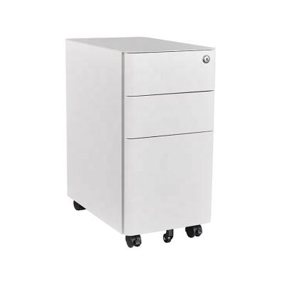 China High Quality Durable Pedestal 3 Drawer Metal Office Mobile Filing Cabinet for sale