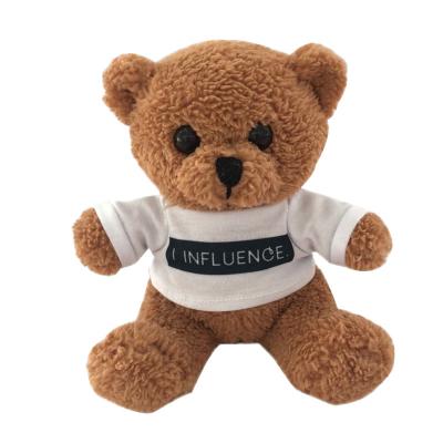 China Wholesale 13cm jointed mini teddy bear plush toy teddy bear promotion soft plush toy valentines soft toy for sale