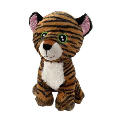 China 2022 New Design Tiger Stuffed Toys Factory Custom Stuffed Toy Funny Baby Plush Toy Viable Baby Toys for sale