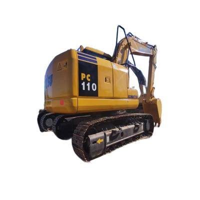 China USED ​​Construction Komatsu 110 Earth Moving Excavator Machine PC 110 Used Excavator 0.53 for sale