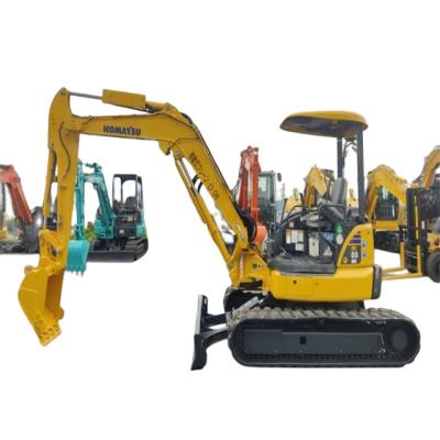 China mini Japan Komatsu PC55 used excavator for indoor home use excavator 0.1 for sale