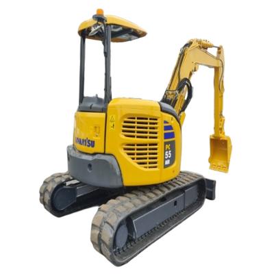 China Mini 55 Komatsu Second Hand Excavator Used For Household Use Indoor Excavator 0.1 for sale