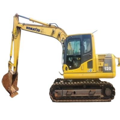 China Japan Used Komatsu PC 120 PC 120-8 Mini Hydraulic Digger Bagger Used Excavator 0.75mÂ ³ for sale