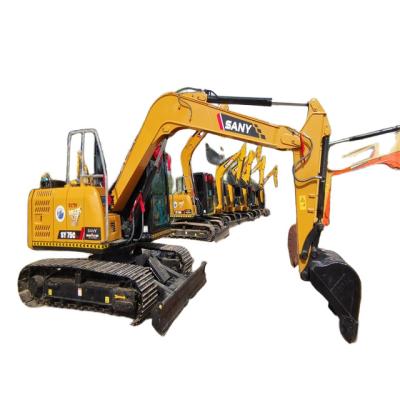 China Original SANY 70 second-hand excavator engine adopts isuzu engine second-hand excavator exports 0.3 for sale