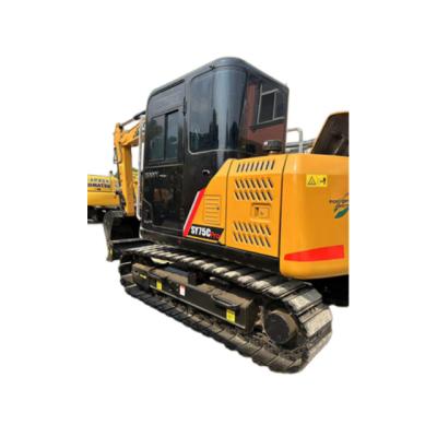 China Original SANY 75 second-hand excavator engine model adopts isuzu engine second-hand excavator exports 0.6 for sale