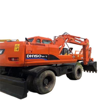 China Korea Made Doosan15ton Excavator Crawler Earthmoving Excavator For Sale 0.57mÂ ³ for sale