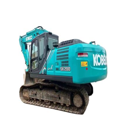 China Working Efficiency Strong Power 21 Ton Hydraulic Backhoe Excavator Used Kobelco 210 0.8 for sale