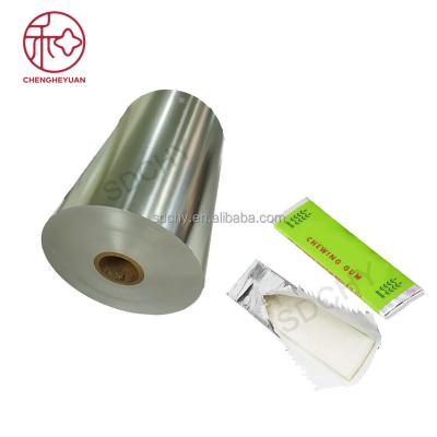 China Cigarette Food Grade Chewing Gum Wrapping Aluminum Foil Paper for sale