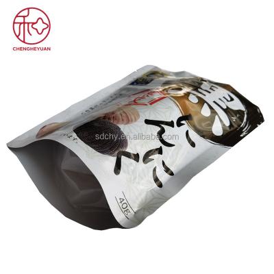 China Safety Food Packaging Custom Bag Plastic Aluminum Foil Bags Zip Lock Holder Up Pouch for sale