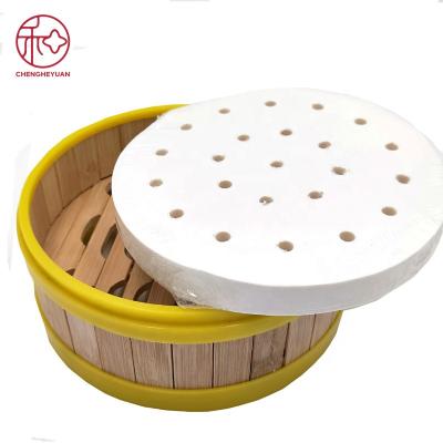 China 150 Parchment Sheets 9 Inch All Size Rounds Siliconized Good Quality Silicone Paper Available For Steaming for sale